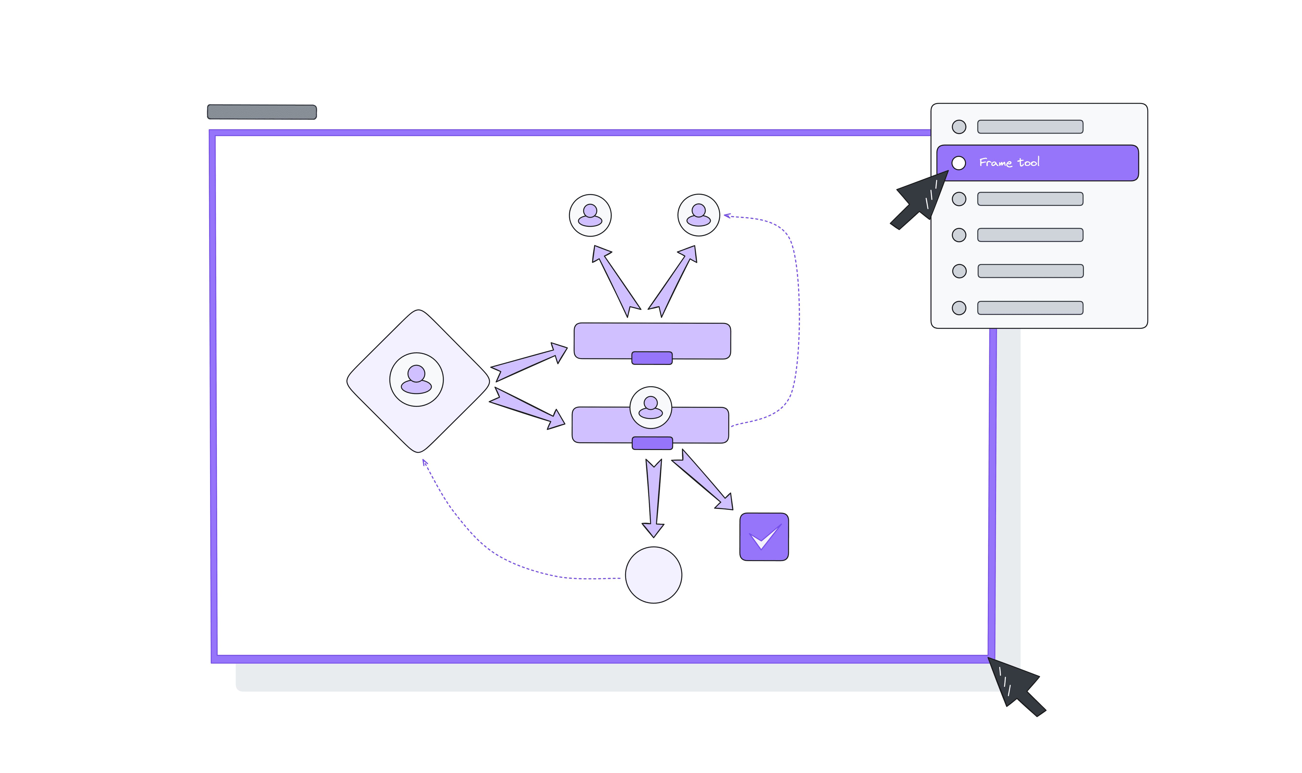 Use Frames to Create Slides