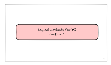 Lecture 1