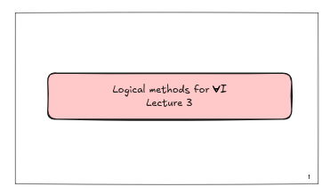 Lecture 3